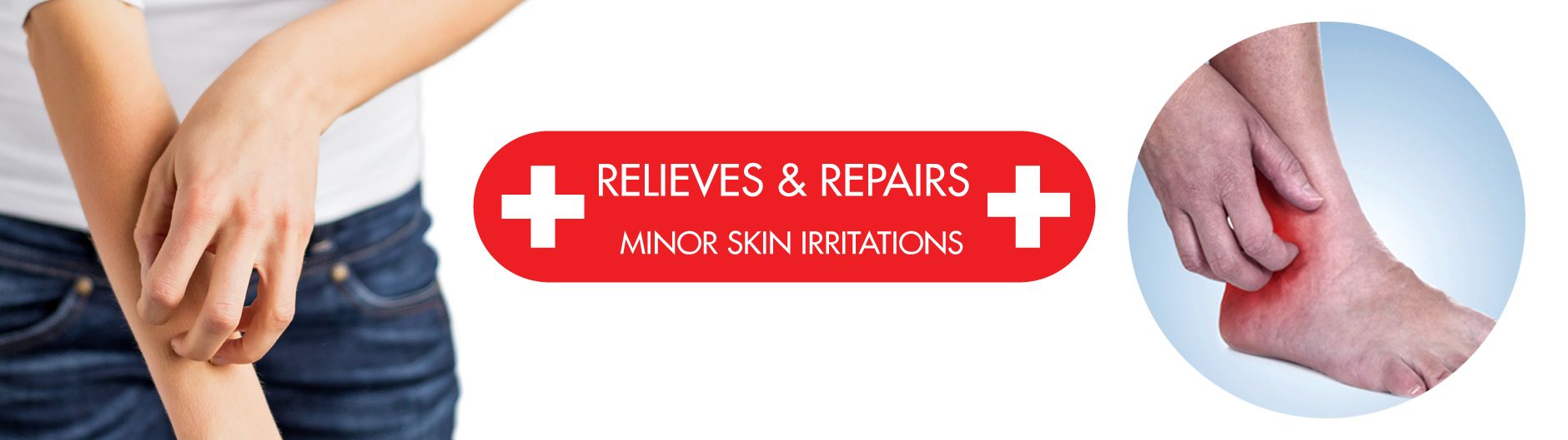 Relieves and repairs